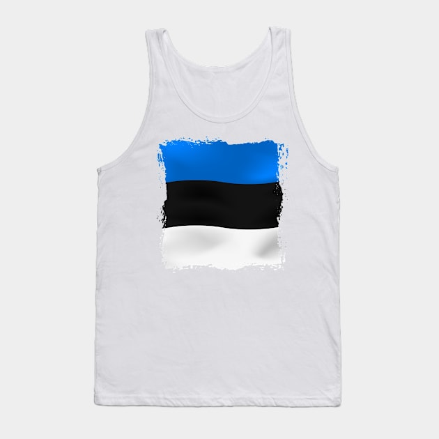 Estonia artwork Tank Top by SASTRAVILA